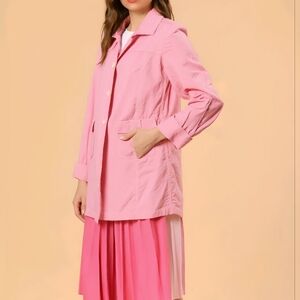 💜$5💜TRENCH COAT Woman's Pink